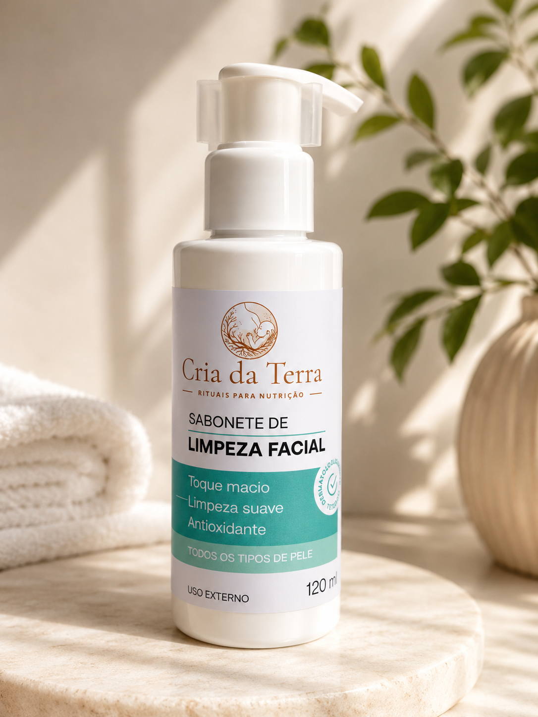 Sabonete de Limpeza Facial Cria da Terra